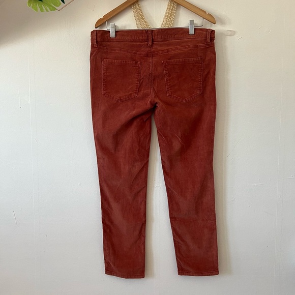 EUC Free People corduroys 29 cinnamon burnt orange spring transition 5 pocket - Picture 9 of 10